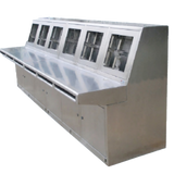 Stainless steel operating table